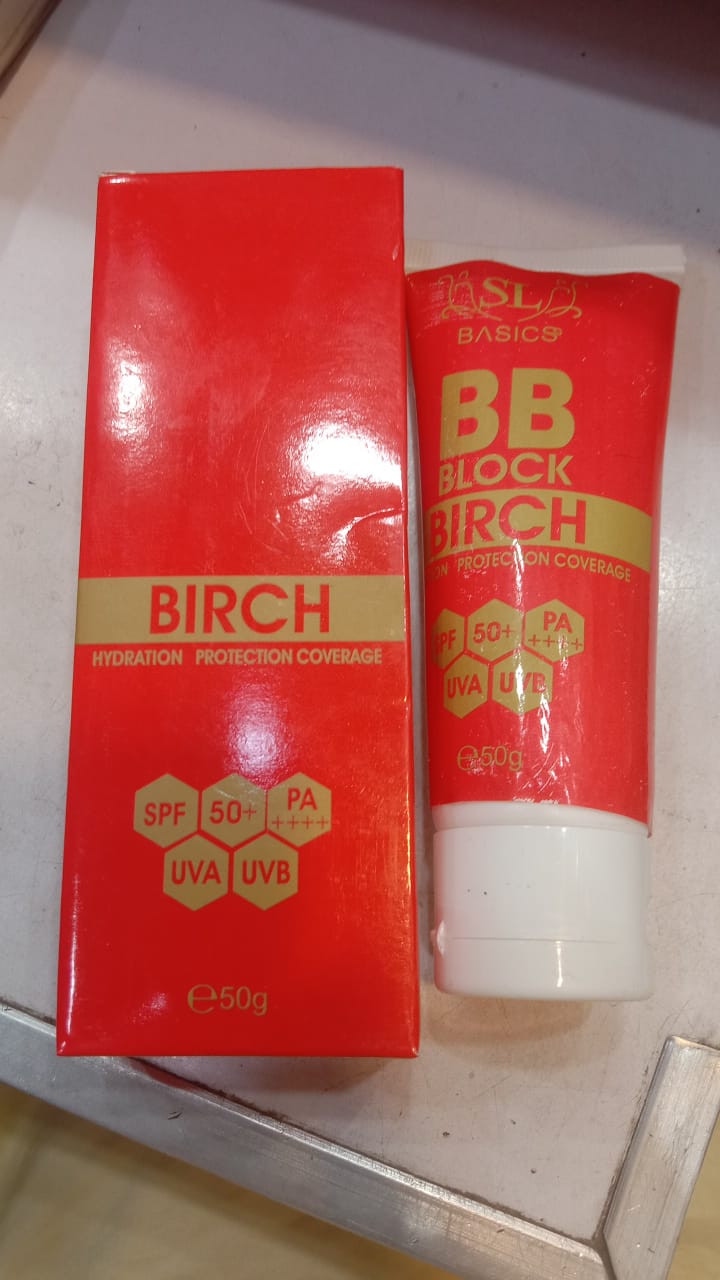 SL Basics BB Block 50g A revolutionary tinted sunscreen offering hydration, protection, and flawless coverage. Enriched with Vitamin E and Lotus Flower extract, it caters to all skin types view 3