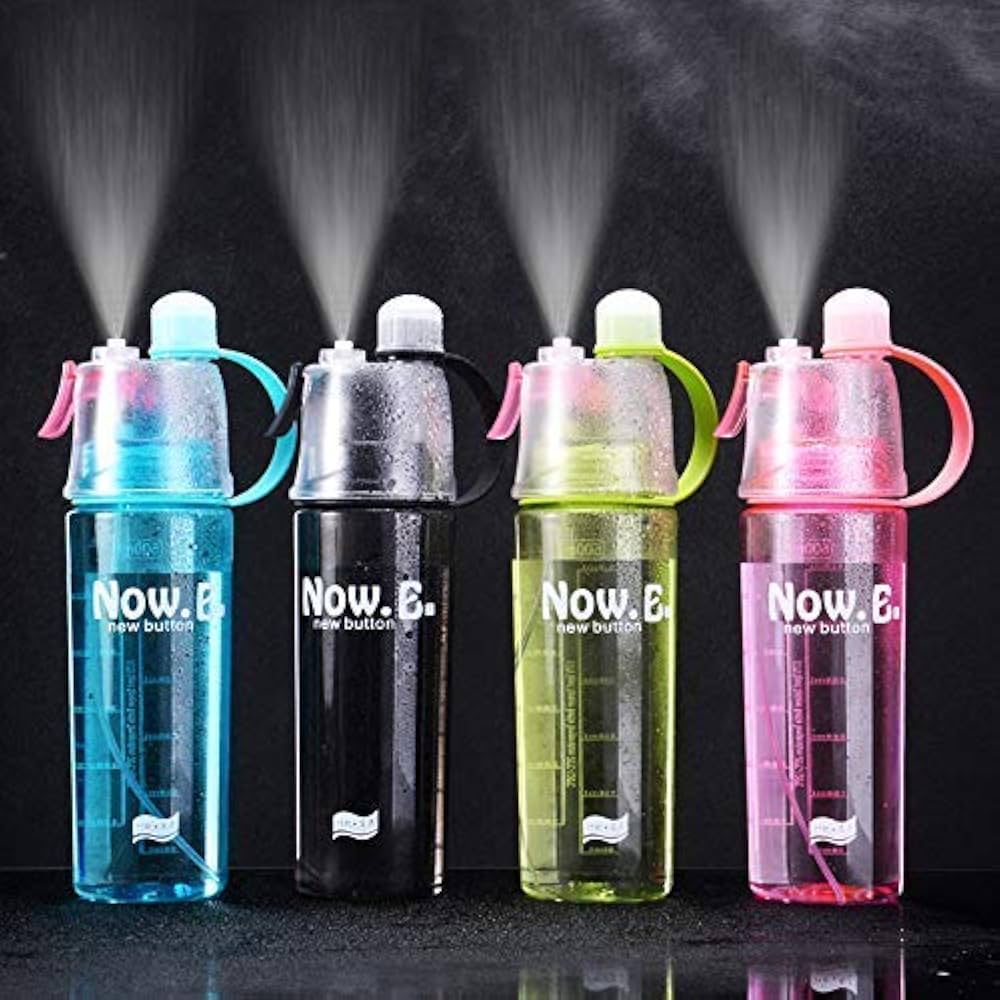 Spray water Plastic bottle HydraMist Pro – Ultra-fine mist spray for skincare, cleaning, or gardening. GlowSpritz – Gent...