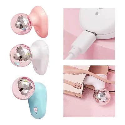 Pack Of 01 - Mini Massager – USB Rechargeable Handheld Device with 6 Vibration Levels for Muscle Relief & Relaxation Random Colors buy online in Pakistan
