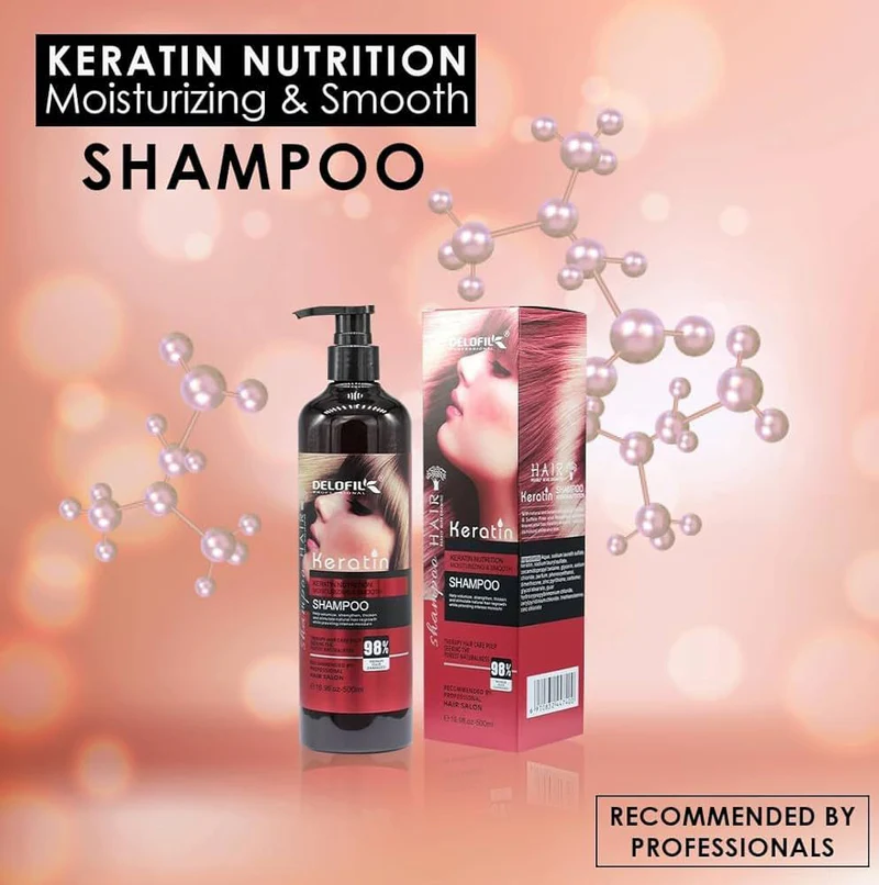 Wellice Hair Salon Keratin Essence and Collagen Shampoo - 800g buy online in Pakistan