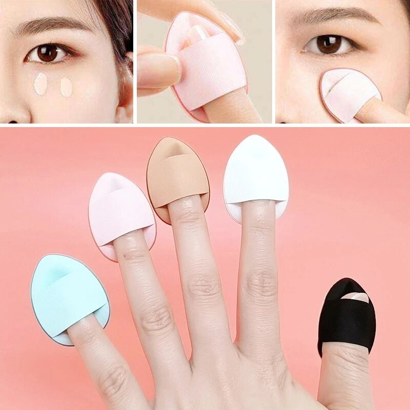 12pcs Mini Finger Powder Puff Set Air Cushion Sponge Concealer Foundation Makeup buy online in Pakistan