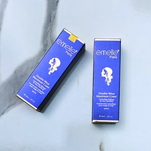 Emelie Double Wear Maximum Cover Foundation SPF25 – Face & Body – Shade 1 buy online in Pakistan
