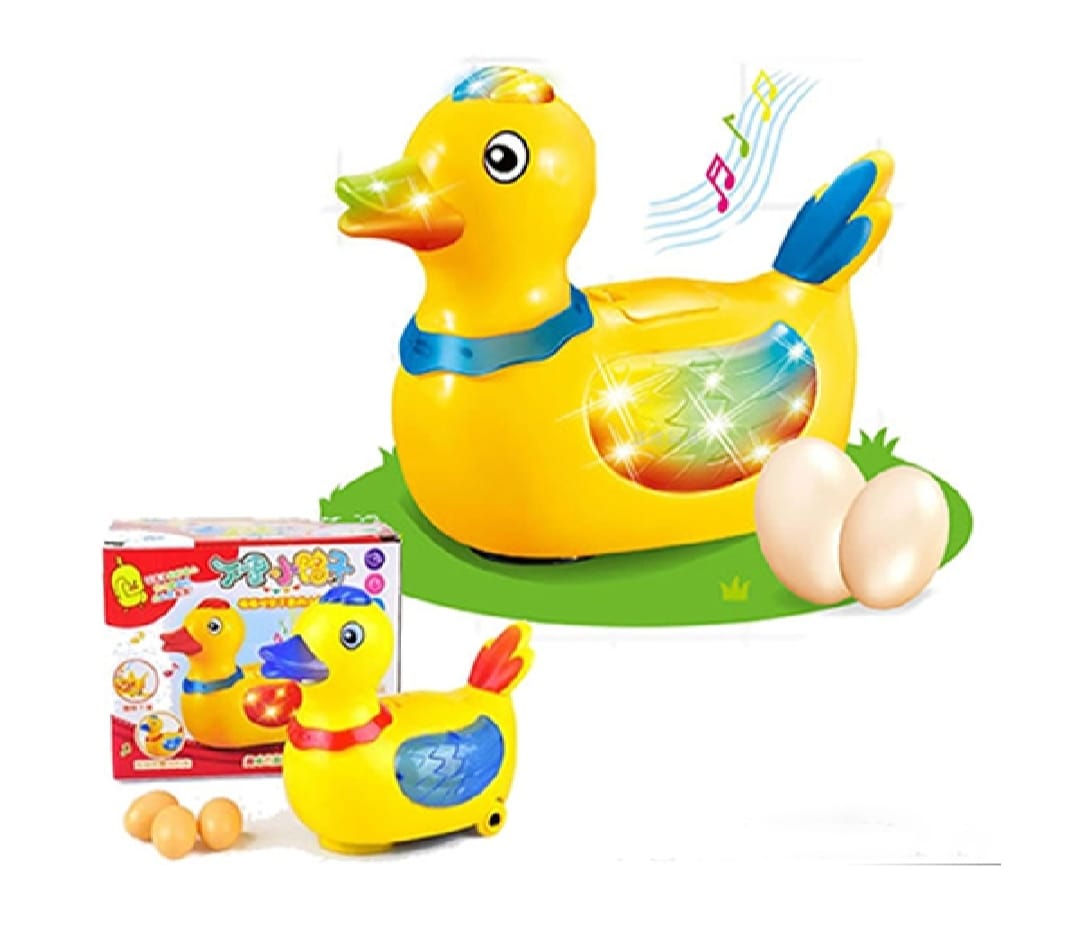 Musical Electric Lay Eggs Duck Toys For Kids and Boys - Battery Operated With Light and Music Sound Toy Vehicles car buy online in Pakistan