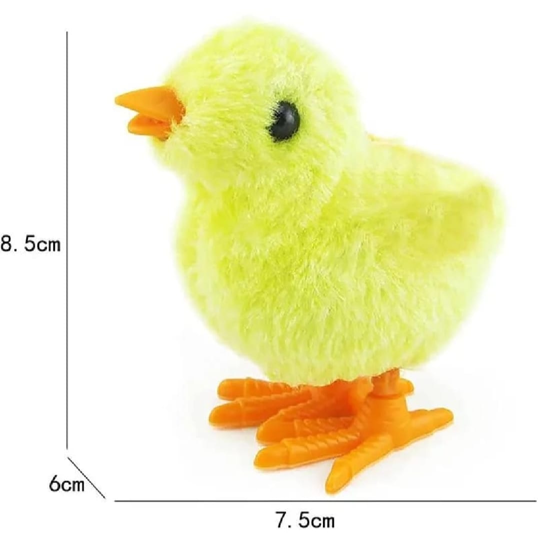 Pack of 1 Chicken Chick's Walking Toys - Lovely Chick Walking Toy,Wind Up Jumping Yellow Baby Chick Chicken buy online in Pakistan