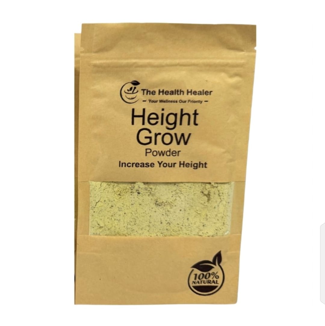 The Health Healer Height Grow Powder – 100% Natural Height Increase Supplement (100 Grams) buy online in Pakistan