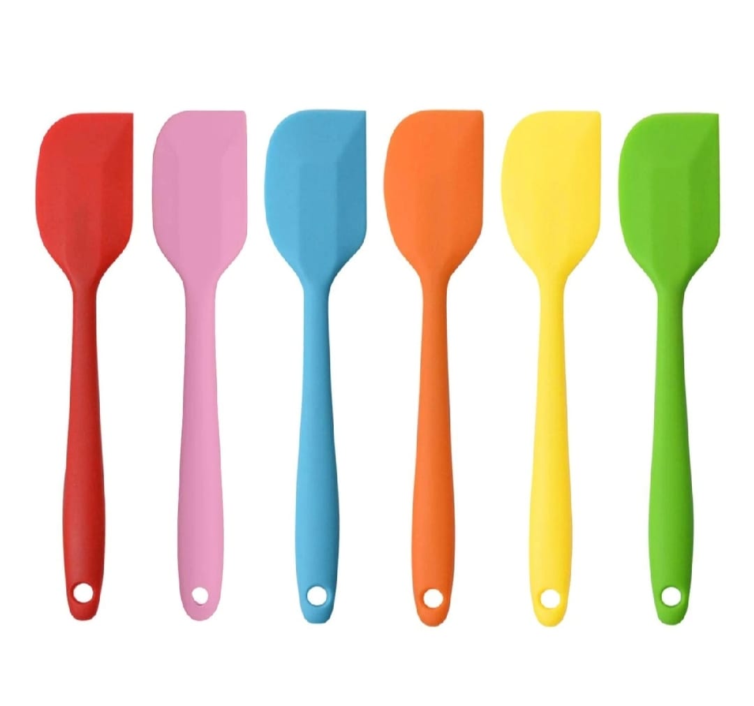 Silicone Spatula 8-Inch – Heat Resistant, Non-Stick Flexible Rubber Scraper Spoon for Kitchen Use buy online in Pakistan