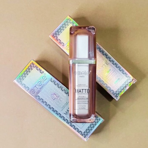 Emelie Matte Waterproof Skin Perfector with Primer – Long-Lasting, Oil-Control, SPF 15 - Shade 1  30 ML buy online in Pakistan