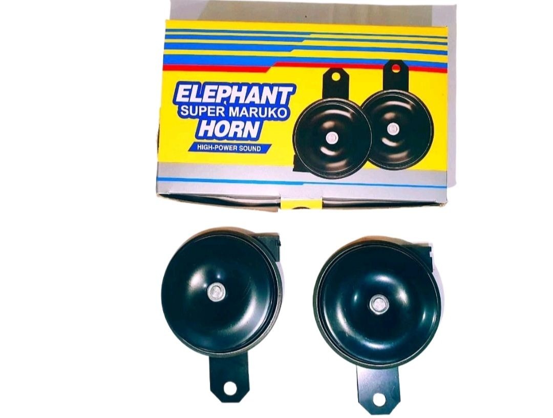 High Sound Elephant Horn for Cars & Bikes – Super Loud 12V Universal Vehicle Horn | Durable, Long-Lasting, Clear &am...