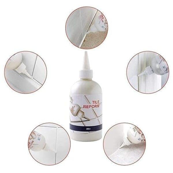 Tile Gap Filler 150ml – Easy Grout Repair &amp; Crack Sealer (Waterproof, Quick Dry) – Pack of 1 / Pack of 3