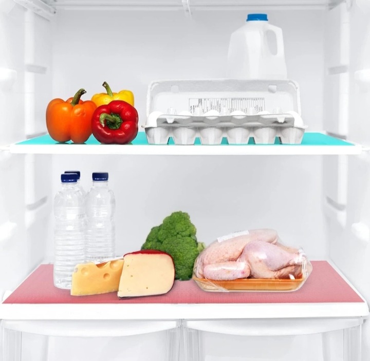 Anti-Slip Fridge Sheet Roll – 45x150cm – Spill-Proof Refrigerator Liner for Organized Shelves (Random color) buy online in Pakistan
