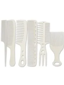 Aimeisi Multifunctional Hair Comb Set – 6 Pcs Durable Styling Combs for Medium to Long Hair buy online in Pakistan