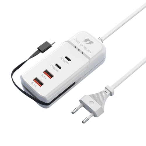 PD 66W USB Fast Charger with Type-C Cable – 5.1A High-Speed Charging Adapter buy online in Pakistan