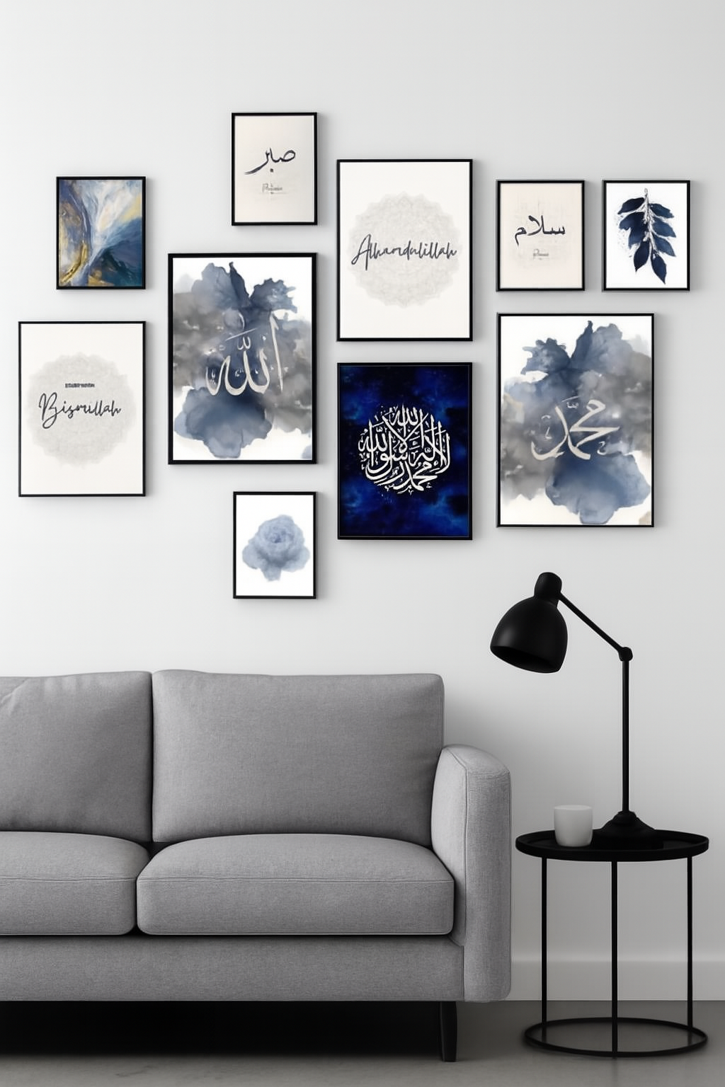 Wooden Photo Frame Set – 10 Pcs, Assorted Sizes for Wall & Table Décor buy online in Pakistan
