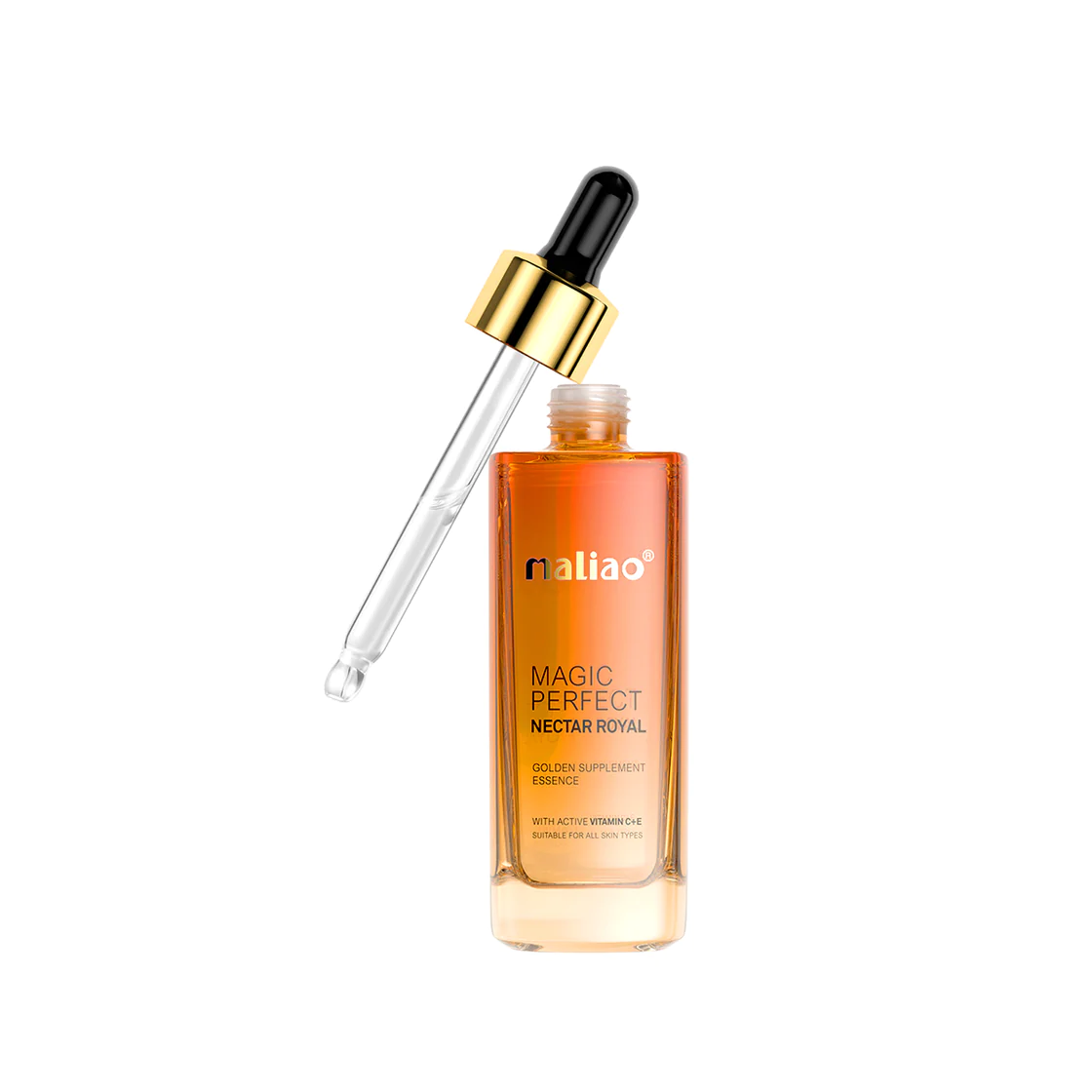 Maliao Magic Perfect Nectar Royal Vitamin C+E Serum – Restores Glow & Nourishes Dry, Dull Skin, 30ml view 4