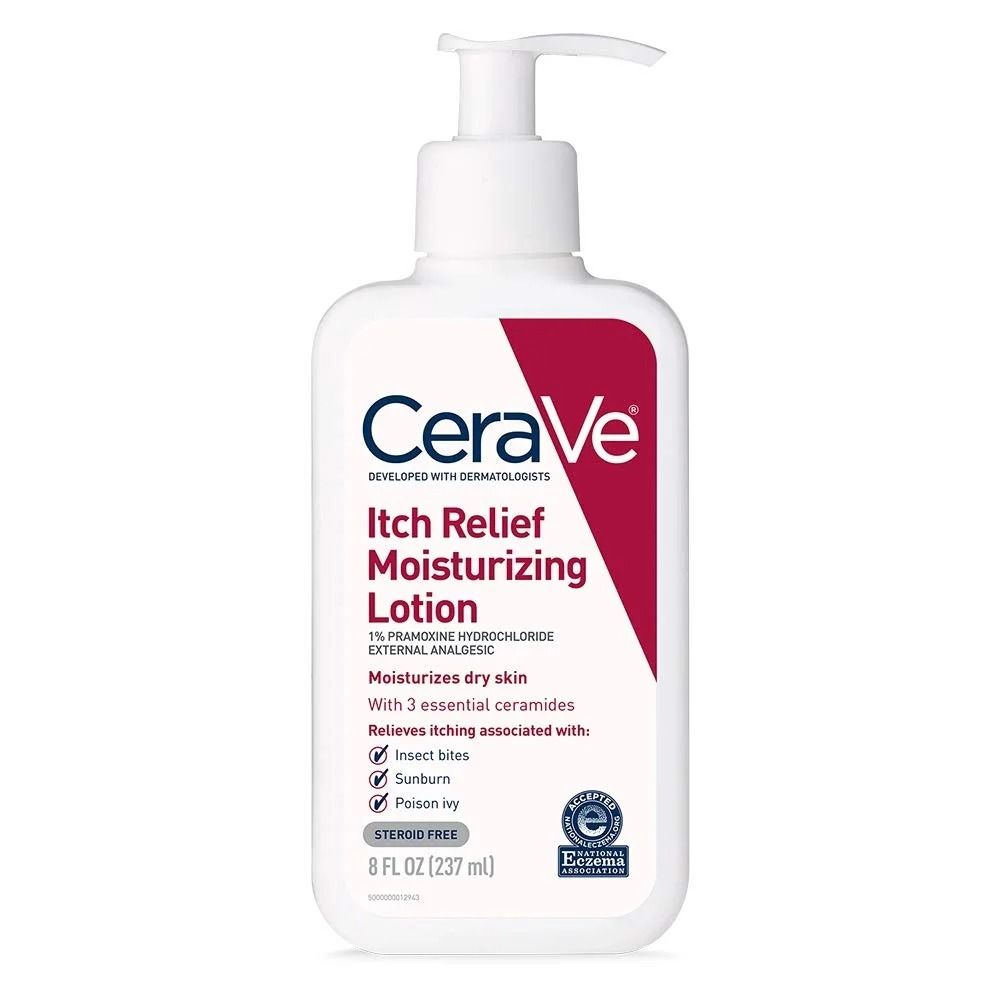 CeraVe Itch Relief Moisturizing Lotion – 1% Pramoxine Hydrochloride, Relieves Itching & Hydrates Dry Skin, 237ml buy online in Pakistan
