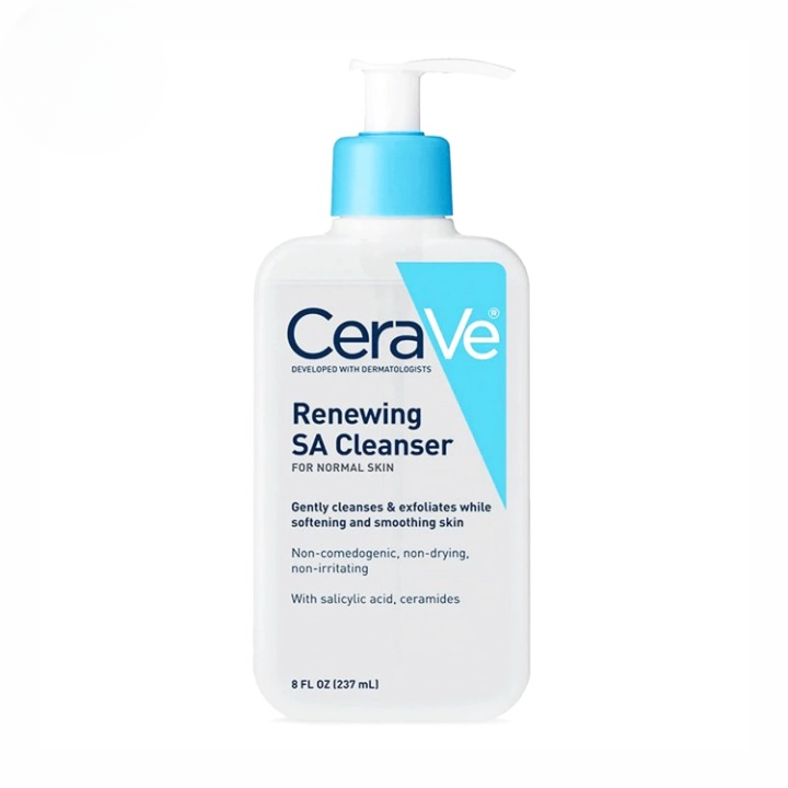 CeraVe Renewing SA Cleanser with Salicylic Acid – Exfoliating Face & Body Wash for Rough, Bumpy Skin (237ml) buy online in Pakistan
