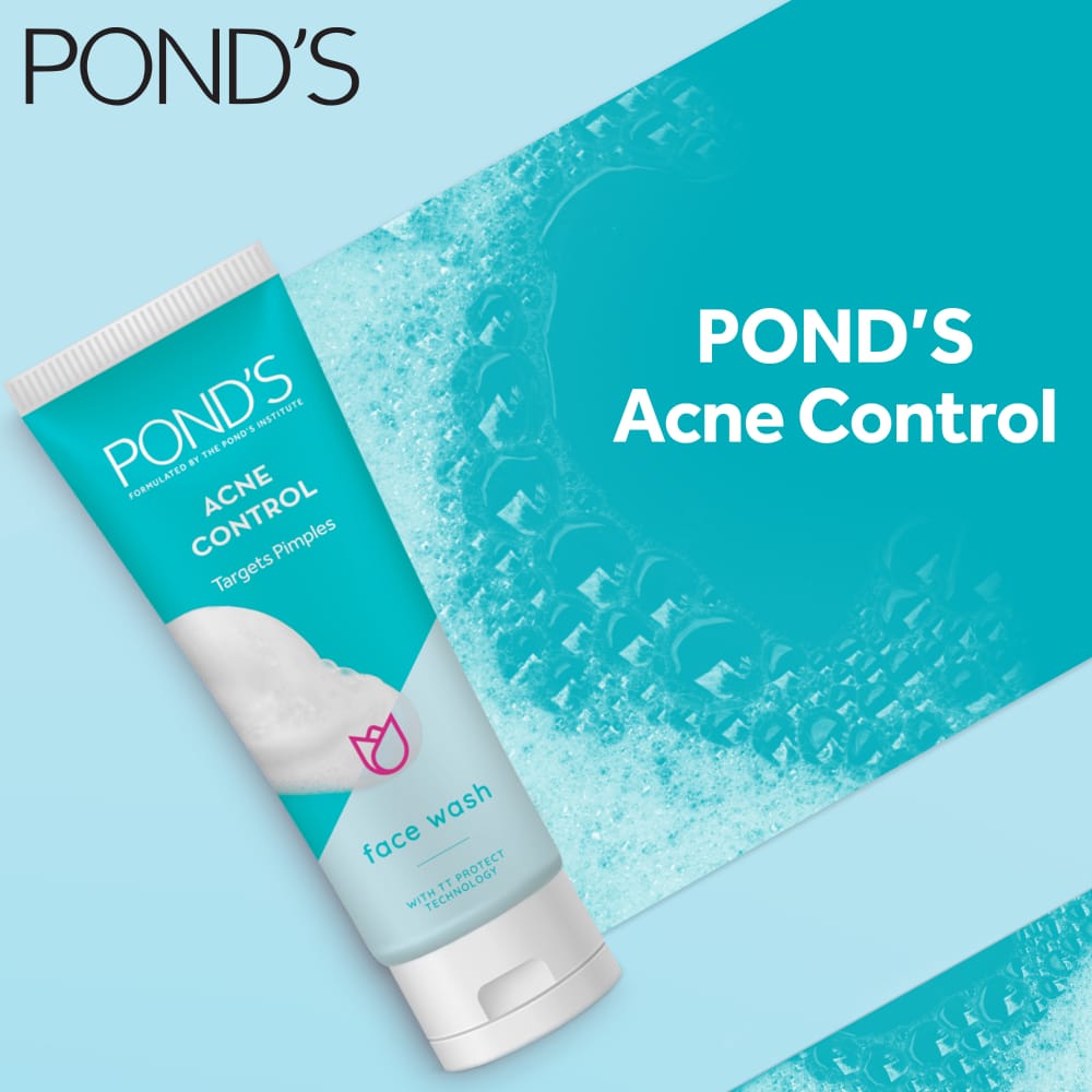 Ponds Anti Acne Solution Face Wash – Gentle Liquid Formula For Clearer Skin Oil Control And Acne Prevention – 100 Gram Pack buy online in Pakistan