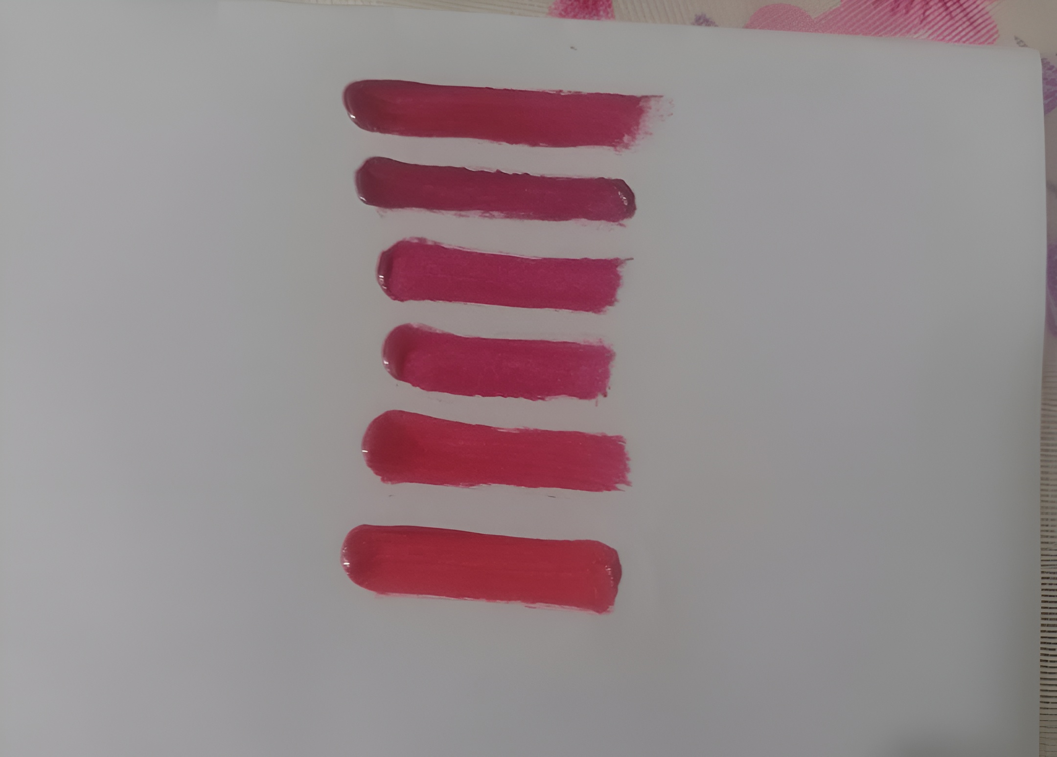6 Pcs Lip Gloss Set – Liquid Formula with Shades of Red, Smooth Application, Long-Lasting Shine & Moisture, Perfect for Everyday & Party Makeup buy online in Pakistan
