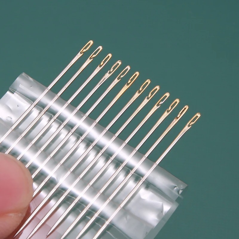 Multi-Size Stainless Steel Darning Sewing Needles – Side Opening Hand Sewing Tools for Household Use buy online in Pakistan