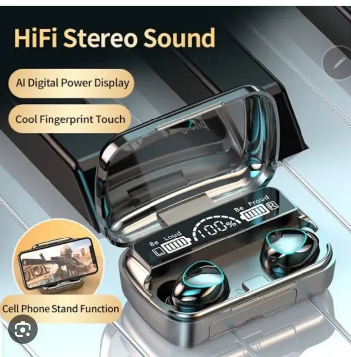 DaMix Original M10 Bluetooth Earbuds – Wireless Earphones with LED Display & Power Bank Case buy online in Pakistan