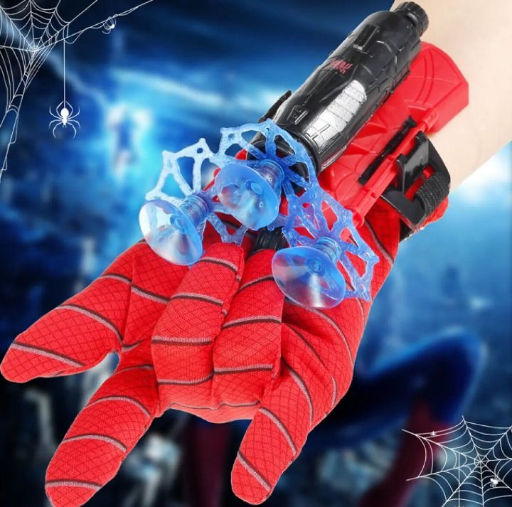 Spider Man Shooter Gloves Toy For Kids – Fun Role Play Web Launcher With Bullets And Launcher Set For Boys And Girls buy online in Pakistan