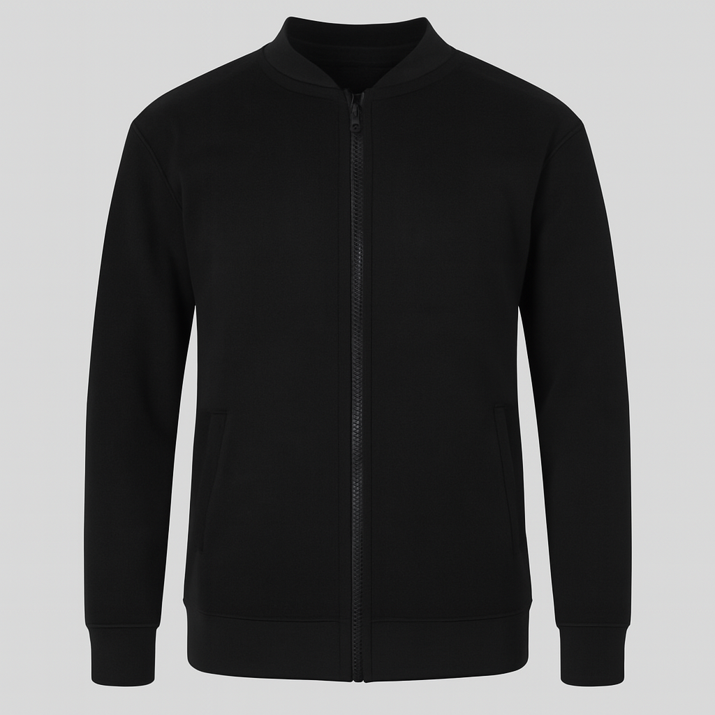 Premium Zipper Jacket For Men | French Fleece Fabric | Smart Look, Comfortable Wear, Easy Wash - Buy Online in Pakistan at Zenbu Store