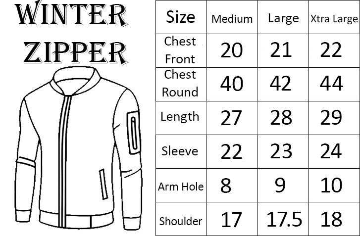 Premium Zipper Jacket For Men | French Fleece Fabric | Smart Look, Comfortable Wear, Easy Wash - Buy Online in Pakistan at Zenbu Store (Image 6)