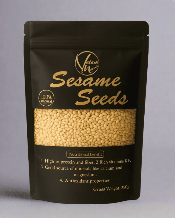 Pure Sesame Seeds – Nutrient-Rich Superfood for Cooking, Baking & Wellness (250g) buy online in Pakistan