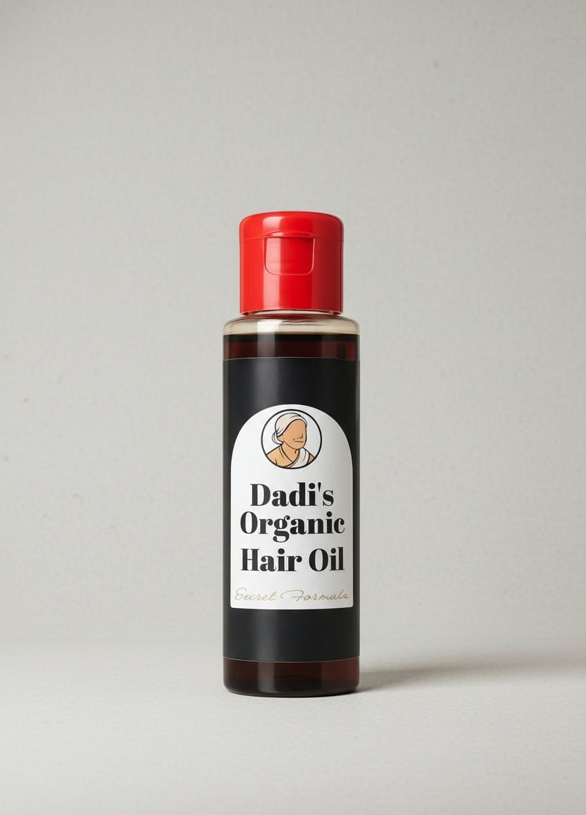 Dadi’s Organic Hair Oil: The Ayurvedic Secret for Ultimate Hair Health. This Cold-Pressed, Herbal Elixir is Best for Combating Hair Fall 100ml buy online in Pakistan