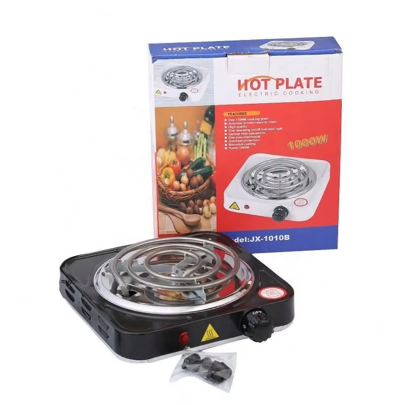 Electric Stove For Cooking - Hot Plate Heat Up In Just 2 mins - Easy to Clean -Metal Body (random color ) buy online in Pakistan