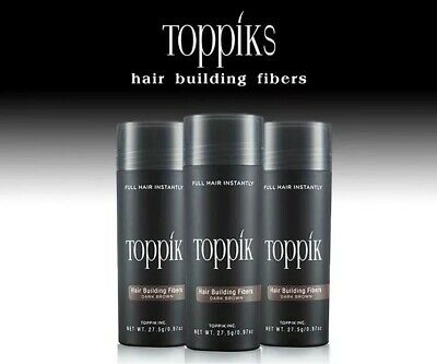 Toppik Hair Building Fiber 27.5g | Instant Hair Thickening Solution For Thinning Hair | Natural Keratin Fibers For Fuller, Stronger, And Voluminous Look thumbnail 3