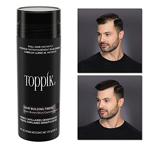 Toppik Hair Building Fiber 27.5g | Instant Hair Thickening Solution For Thinning Hair | Natural Keratin Fibers For Fuller, Stronger, And Voluminous Look thumbnail 5