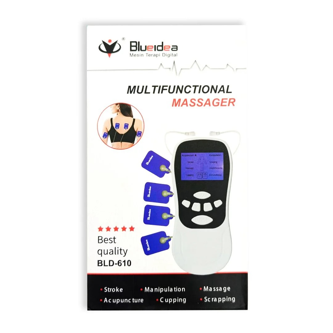 Digital Therapy Machine BLD-610 – Multifunctional Electric Pulse Massager for Pain Relief, Acupuncture, Muscle Relaxation & Body Massage view 2