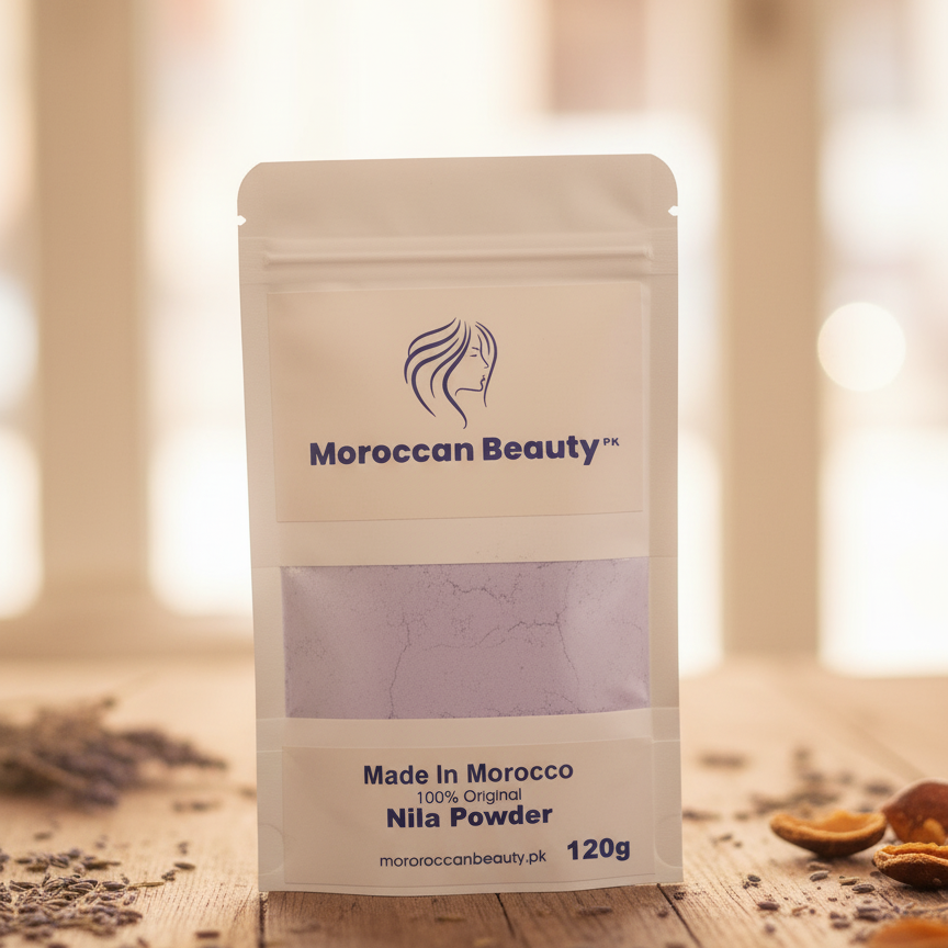Moroccan Beauty Nila Powder | Blue Nila Skin Whitening Powder 120g | Best Quality Nila Powder buy online in Pakistan