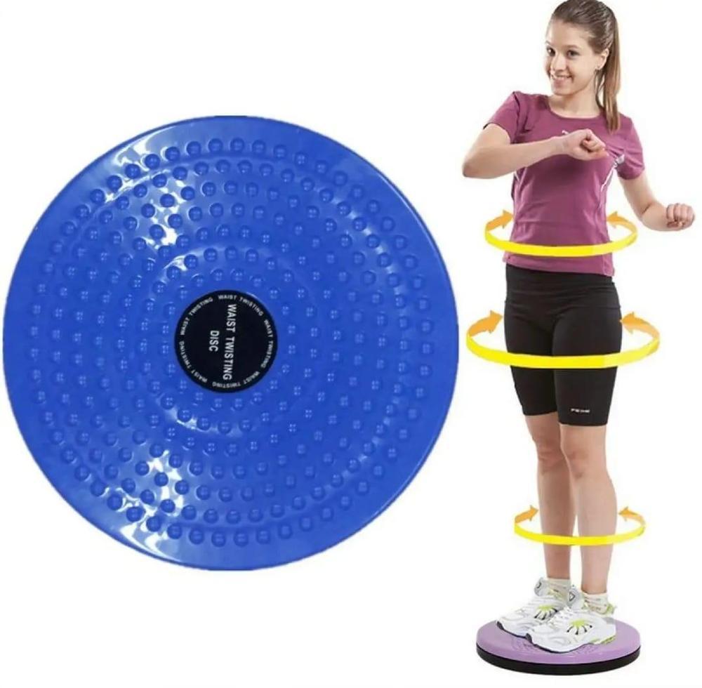 Twister Plate Exercise Gear Plastic Waist Twist Disc Board – 360° Fitness Balance Trainer For Slimming, Core Strength, And Home Workoutn (Random Color) view 4