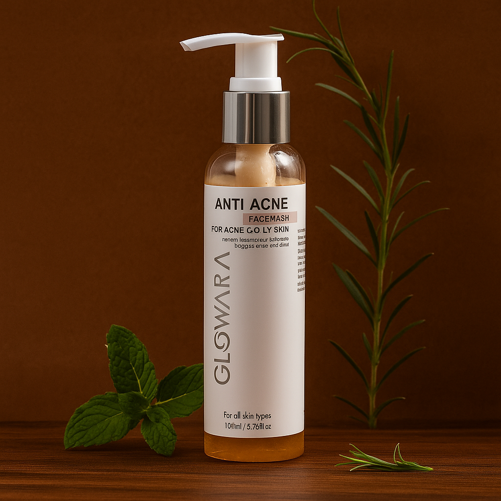 Glowara Anti Acne Face Wash – Deep Cleansing Formula with Anti-Microbial & Oil-Control Ingredients for Clear, Smooth & Acne-Free Skin buy online in Pakistan