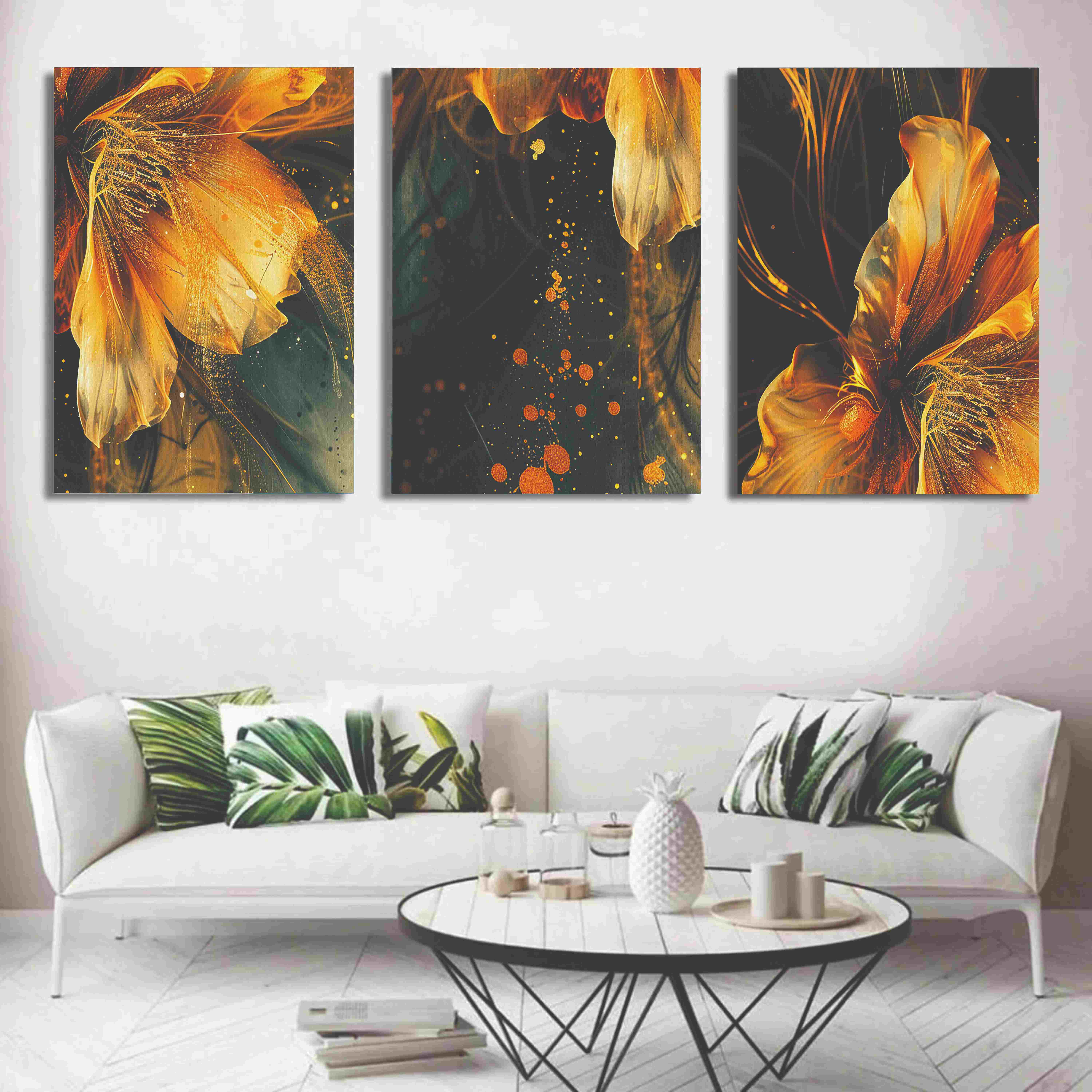Set of 3 Wall Art Wooden Phototile Frames for Wall Decor buy online in Pakistan