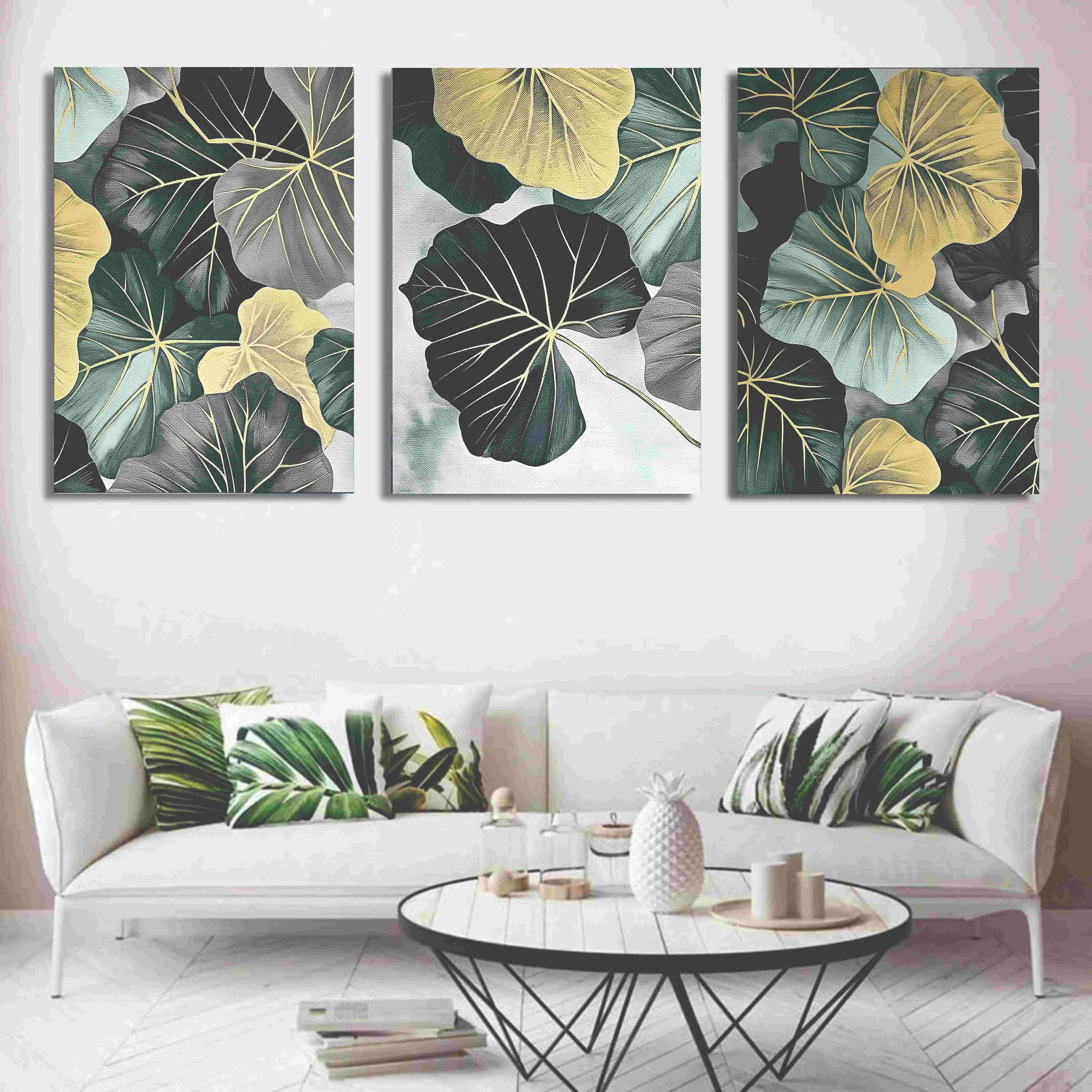 Set of 3 Wall Art Wooden Phototile Frames for Wall Decor buy online in Pakistan
