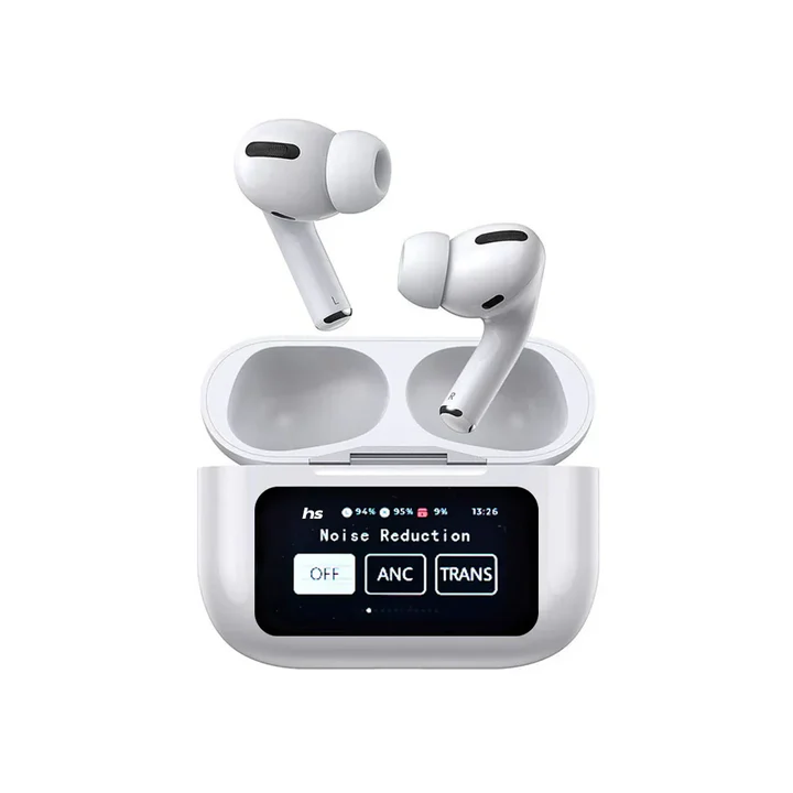 A9 Pro AirPods Pro – Wireless LCD Screen Earbuds | Touch Control, Hi-Fi Stereo Sound, Bluetooth 5.3 Earphones with Charging Case thumbnail 3