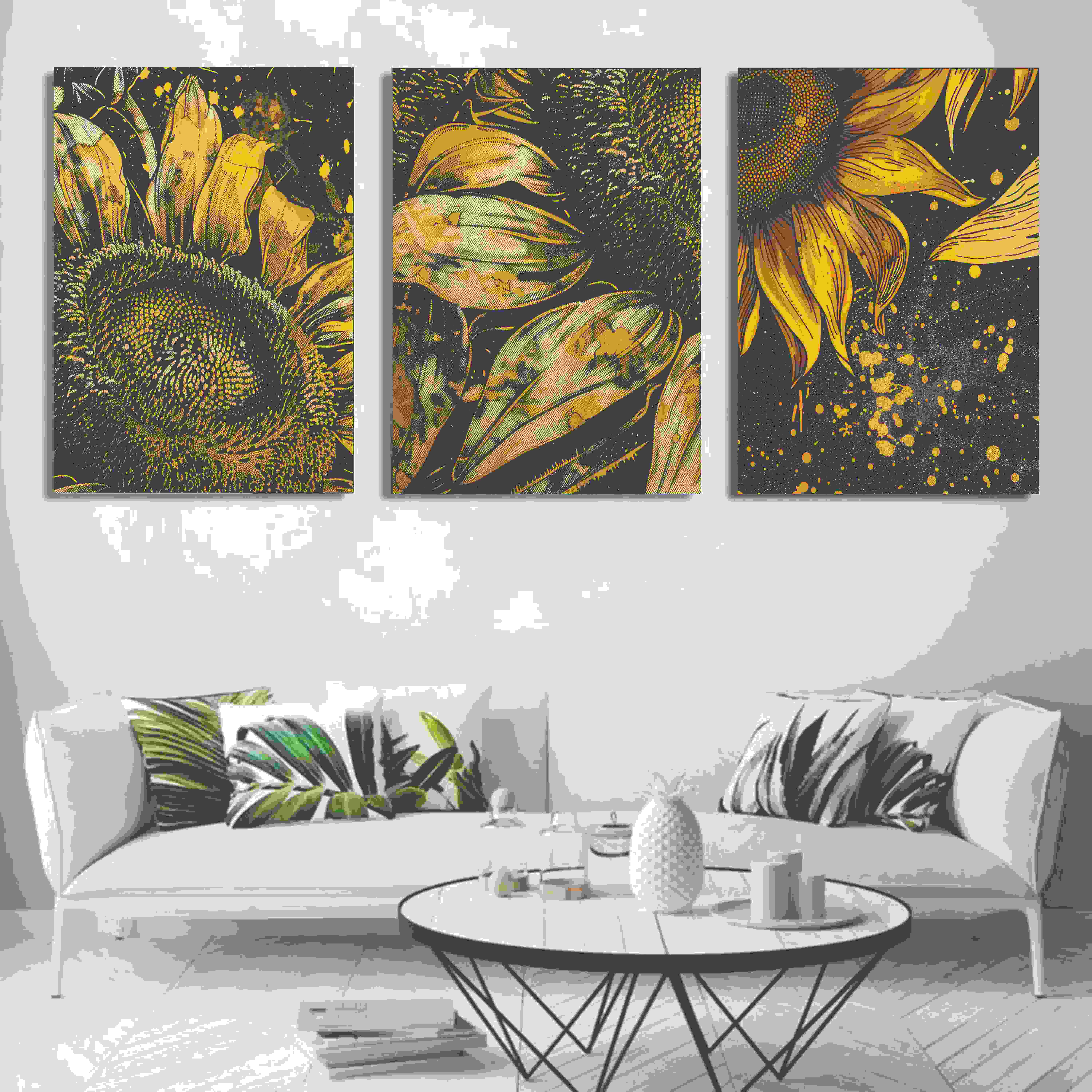 Set of 3 Wall Art Wooden Phototile Frames for Wall Decor buy online in Pakistan