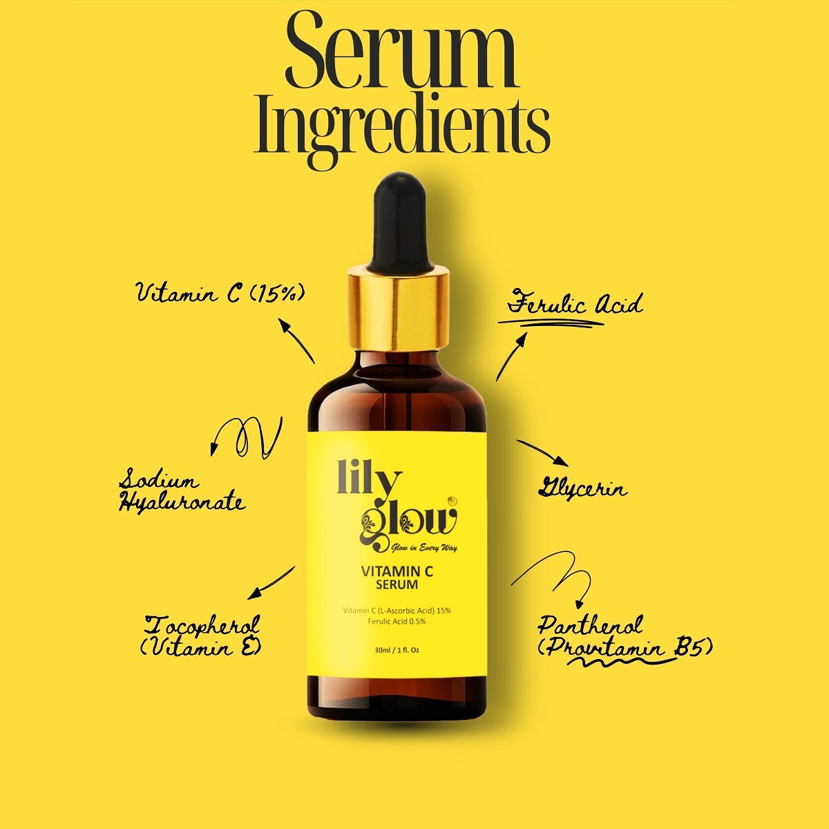 Vitamin C Serum - Brightening Hydrating Formula (30ml) buy online in Pakistan