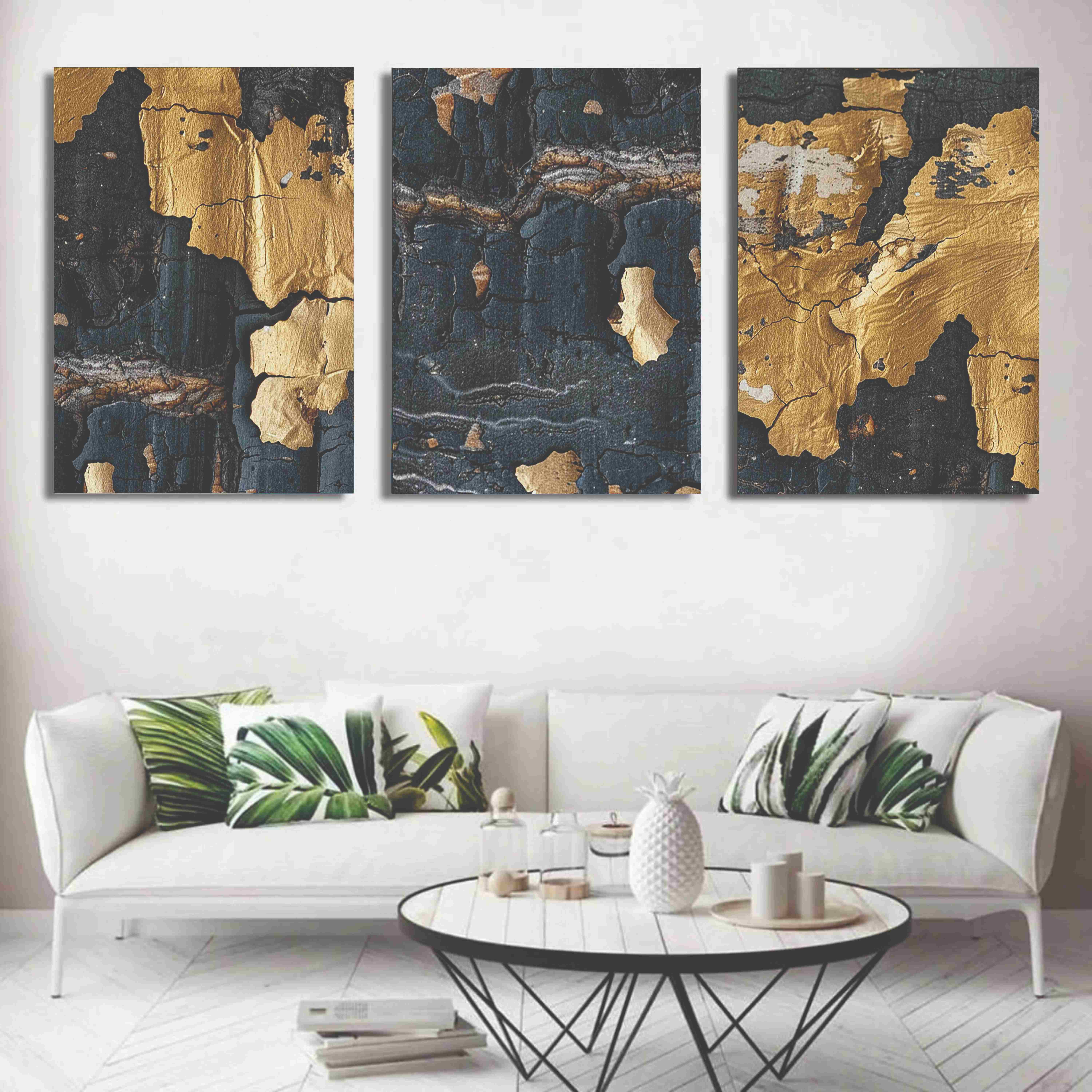 Set of 3 Wall Art Wooden Phototile Frames for Wall Decor buy online in Pakistan