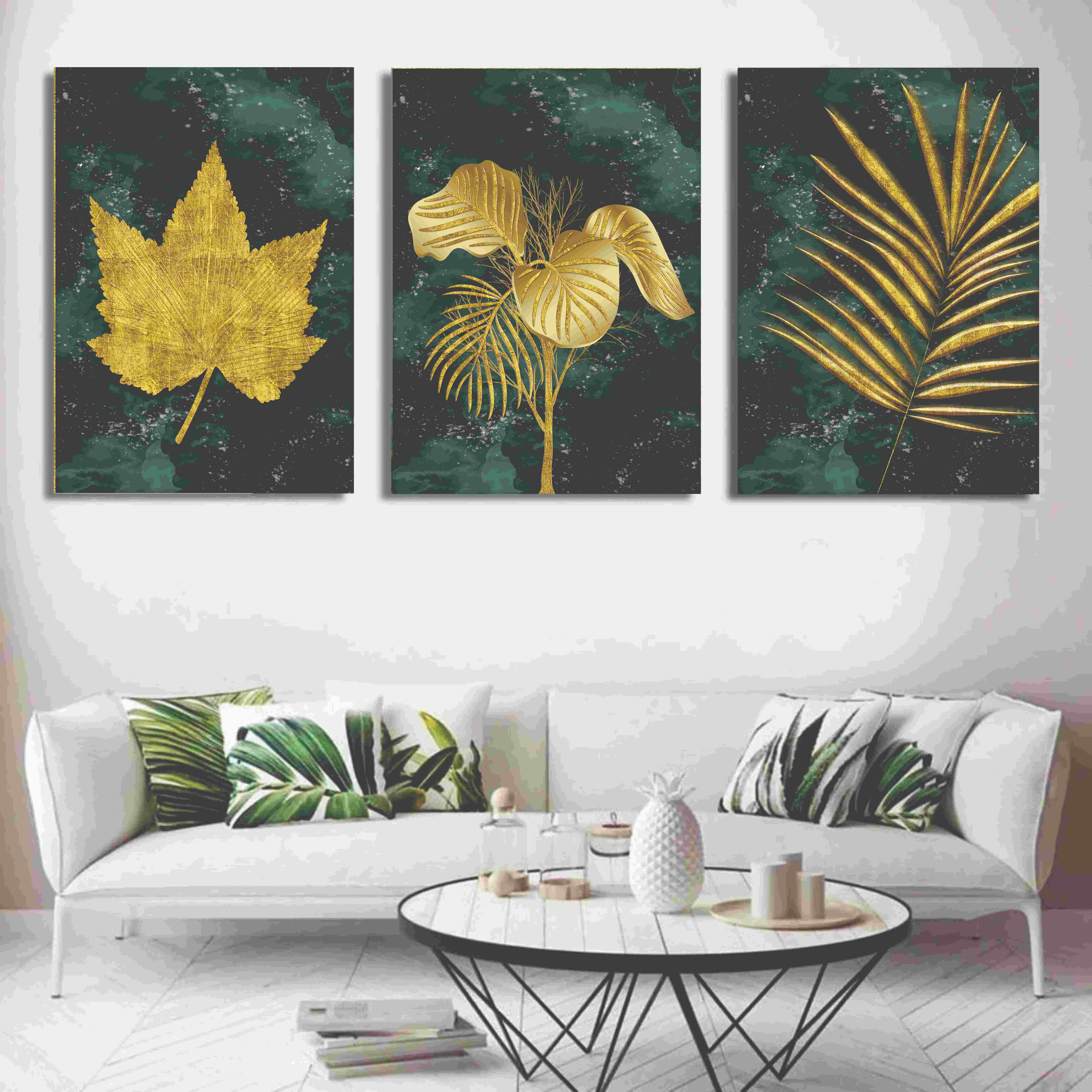 Set of 3 Wall Art Wooden Phototile Frames for Wall Decor buy online in Pakistan