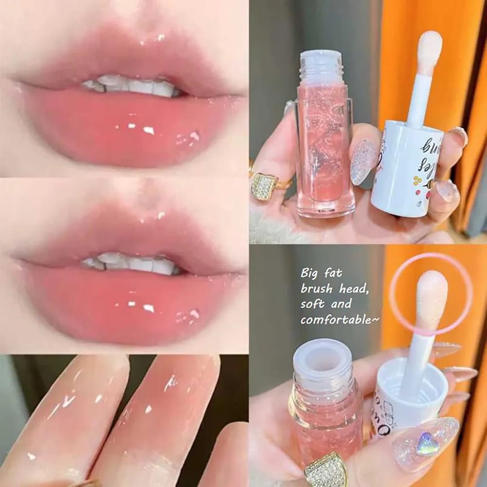 Big Brush Lip Oil – Hydrating Liquid Lip Gloss With Smooth Finish, Nourishing Formula In Beautiful Shades Of Pink For Soft And Glossy Lips buy online in Pakistan