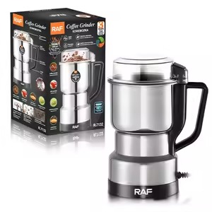 RAF Stainless Steel Electric Coffee Grinder – High-Power Bean & Spice Blender for Home Use buy online in Pakistan