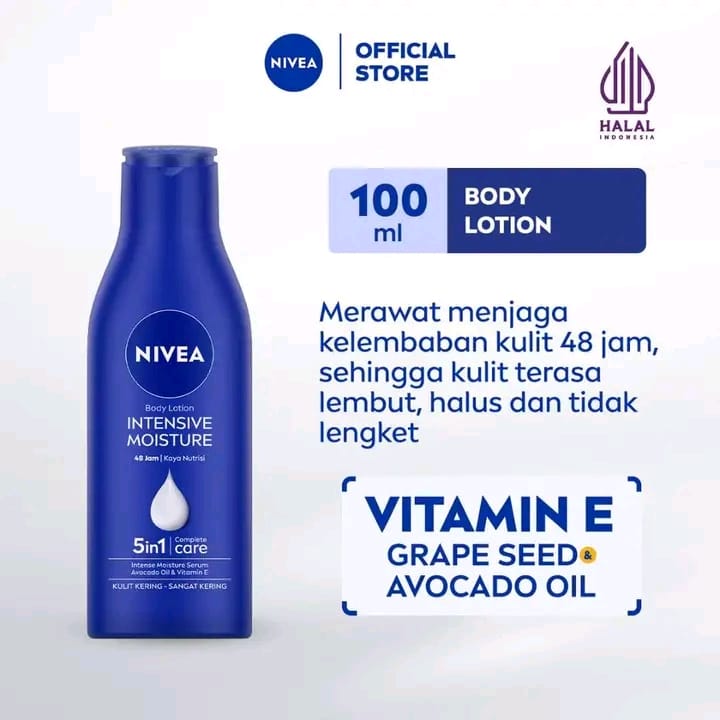 Nivea Body Lotion For All Skin Types 100ml | Hydrating And Nourishing Liquid Lotion For Smooth, Soft, And Healthy Skin buy online in Pakistan