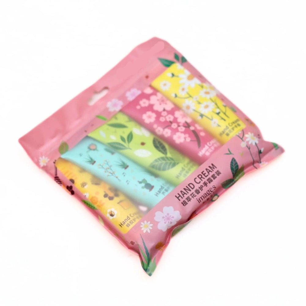 5pcs Plant & Fruit Fragrance Hand Cream Set – Moisturizing, Nourishing & Anti-Chap Hand Care for Soft, Smooth Skin view 3