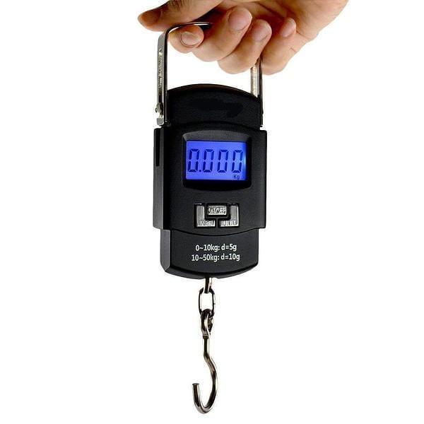 50kg Portable Digital Hanging Scale with Hook – Electronic Luggage, Fishing, Kitchen & Travel Weight Machine view 4