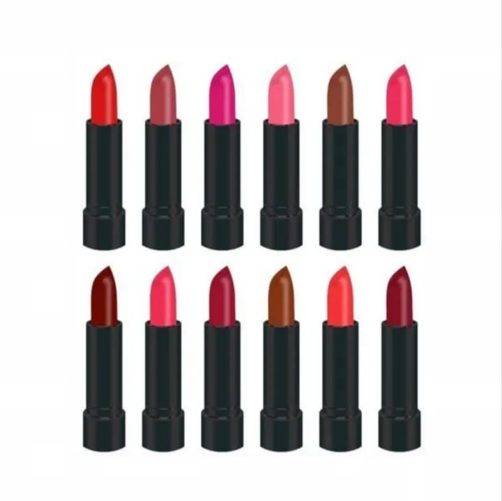 12 Pcs High Pigmented Matte Lipstick Set – Long Lasting Smooth Texture Lip Color Collection For Bold And Beautiful Looks buy online in Pakistan