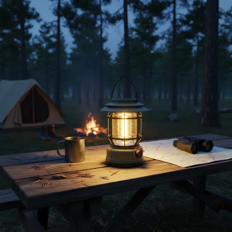 Emergency Camping Light for Tent | Portable LED Lantern – Bright, Durable & Lightweight Outdoor Light for Camping, Hiking & Travel view 2